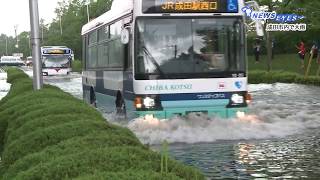 2019年6月21日 成田市内で豪雨