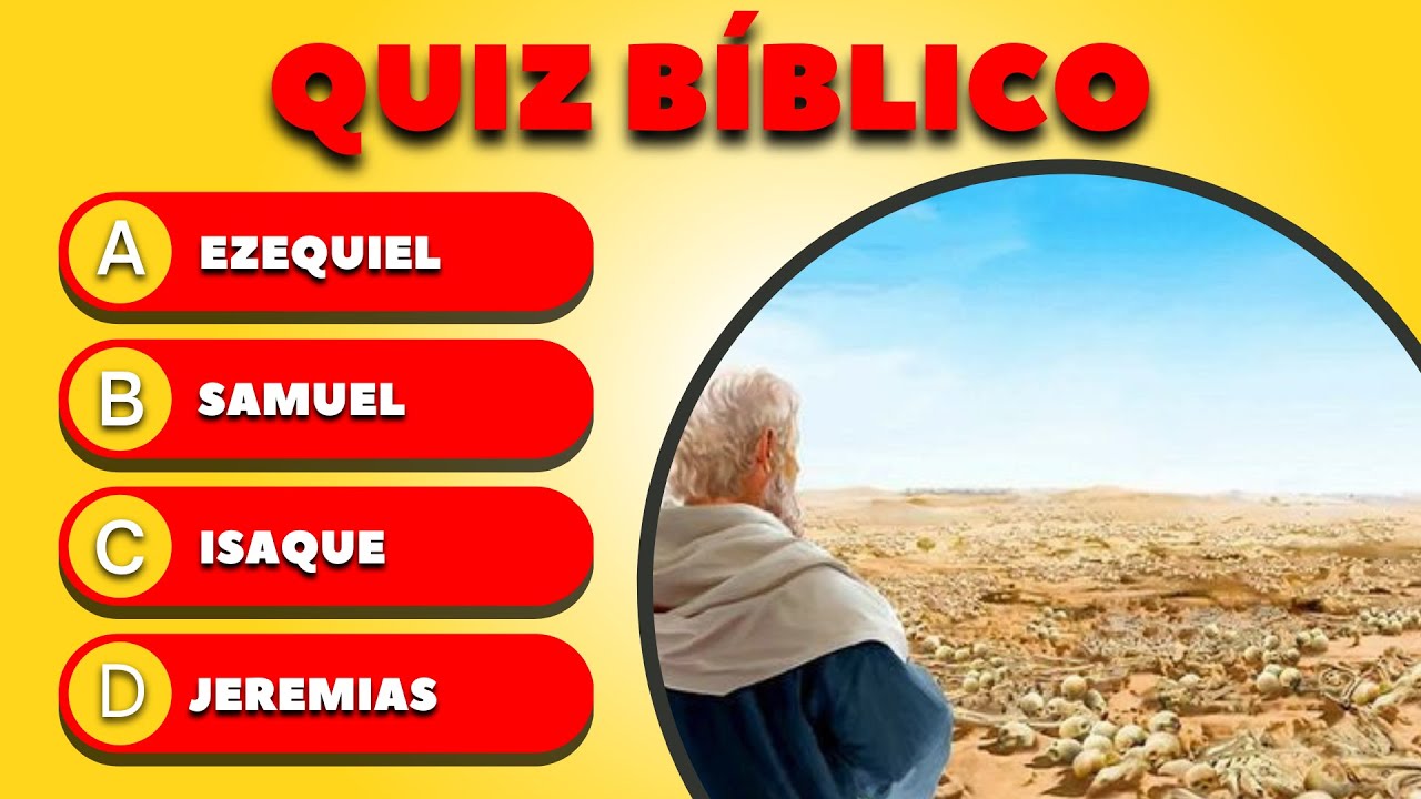 10 PERGUNTAS BÍBLICAS NÍVEL FÁCIL, MÉDIO E DIFÍCIL • QUIZ BÍBLICO #1 ...