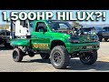 1500HP Supercharged V8 in a TOYOTA HILUX?! (LUXIFER | Red CentreNats)