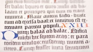 How the Gutenberg Bible was Made