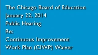 CBOE JAN 22 2014 PUBLIC HEARING