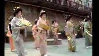 有馬さくらまつり 芸妓衆の踊り