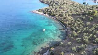 Havadan Güvercinlik Salih Adası