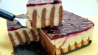 DVOBOJNA KREMASTA TORTICA ZA 20 MINUTA NE PECE SE/ SAVRSENSTVO UKUSA-TWO COLORS CAKE NO BAKE