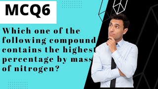 Which of the following compound contains the highest percentage by mass of nitrogen?