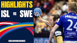Iceland vs. Sweden Highlights | Day 14 | Men's EHF EURO 2020