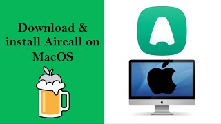 How to Download \u0026 install Aircall on Mac Apple Silicon M1 M2 M3 #macos #howtoinstall #macbook #mac