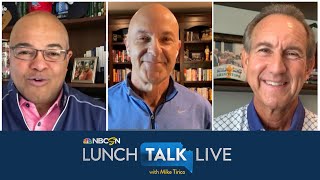 Jerry Bailey, Randy Moss expect more spectatorless horse racing | Lunch Talk Live | NBC Sports