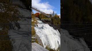 Chutes Montmorency Falls in Quebec City Must Visit Waterfall in Canada