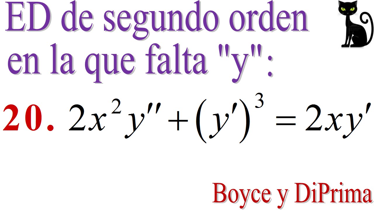 Ecuaciones Diferenciales De Segundo Orden Ejemplos Resueltos - Opciones ...