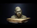 sculpting a head in clay part 2 FULL VIDEO