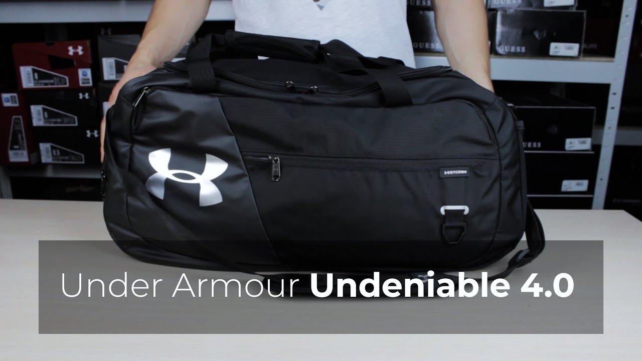 Обзор cумки Under Armour Undeniable 4.0