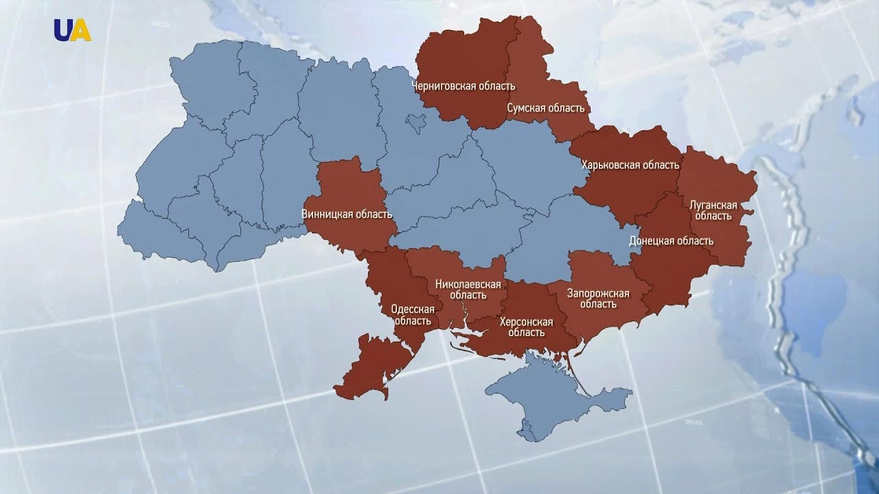 Карта границы украины 1991 года с городами