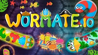 wormate.io / Snake game / giant worms / gameplay #redcirclegamers