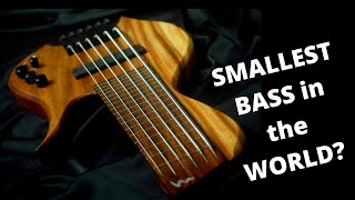 SMALLEST BASS in the WORLD? The MüB Miezo 6 Mini Bass