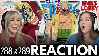 Zoro's NEW SWORD | ONE PIECE | Reaction 288 \u0026 289