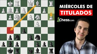 ¡MIÉRCOLES de Titulados en AJEDREZ♟️ GM GASCÓN (YA SÉ QUE ES VIERNES 😅)