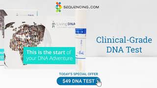 The Ultimate DNA Test for Health + Ancestry + Nutrition + Fitness + Much more