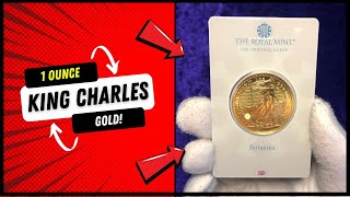 The Royal Mint's - 1 Ounce Gold Britannia King Charles Coin Unboxing!