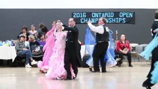 Heat 54 Senior I Tango - Ontario Open Dancesport Championships