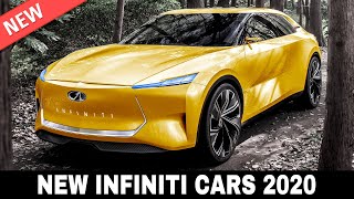 9 New Infiniti Cars Introducing Brave Designs and Innovative Electrified Drivetrains in 2020