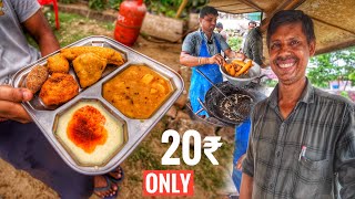 Bangalore Main Job Karta Tha | Without Onion Garlic Breakfast Only 20₹/- | Street Food India