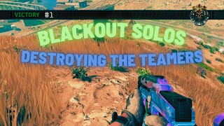 Solos Are Full Of Teamers | CoD Blackout 2021