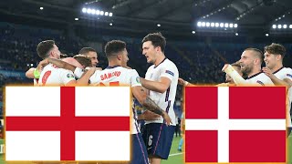 England Euro 2020 | ENG - DEN | AI clones all players!