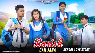 Baarish Ban Jaana | Sad School Love Story | Payal Dev, Stebin Ben | New Hindi Song 2022 | GM Studio