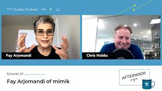 Restructuring the way cloud technology is used | Fay Arjomandi | Afternoon "T" Podcast - #23