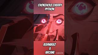 ✨Ashnikko X Jinx✨ Ashnikko wrote Chokehold Cherry Python for Arcane Season 2 also and it's perfect