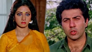 Sridevi & Sunny Deol Best Scene | Nigahen Scene | Best Hindi Scene