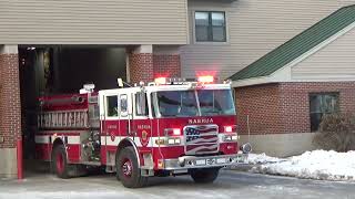 Nashua NH Fire Department | Engine 2, Ladder 2 Responding