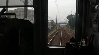 京成八幡駅から京成船橋駅（From Keisei Hachiman Station to Keisei Funabashi Station）