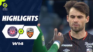 TOULOUSE FC - FC LORIENT (1 - 1) - Highlights - (TFC - FCL) / 2023-2024