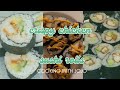 cooking with jojo vol. i: crispy chicken sushi rolls | wheresjordan