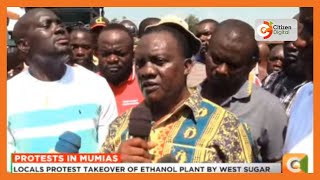 Locals protest takeover of ethanol plant by West Kenya sugar factory