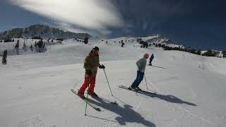 Snowbasin, Day 1, another run.  2024 Utah Trip