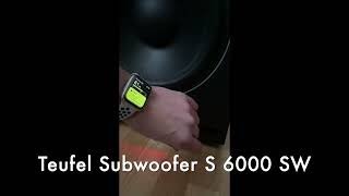 Nur 90 DB ??? Teufel Subwoofer            S 6000 SW