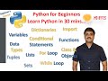 Python for Beginners - Learn Python in 30 minutes
