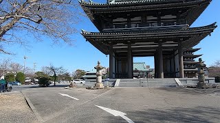 【ドライブ】東別院から覚王山日泰寺までのドライブ【名古屋】 Drive From Higashi-betsuin to Kakuozan Nittaiji , Nagoya Japan.