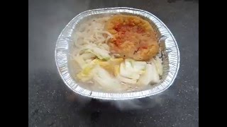 ～LOGOS携帯コンロ編～独りベランダ飯「アルミ鍋焼きうどん」編