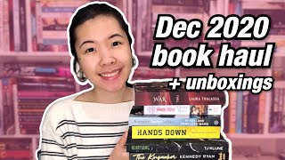 MASSIVE BOOK HAUL (December 2020) | Christmas Gifts, Mystic Box / Hello Lovely Box Unboxings + More!