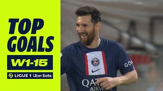 Top 10 goals | R1-R15 2022-23 | Ligue 1 Uber Eats