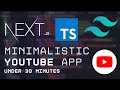 Build Youtube (Sort of) using Next.js and Typescript