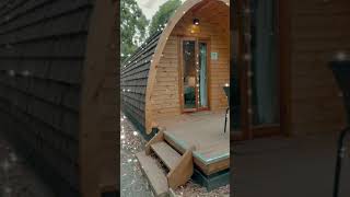 Glamping pod in Yarra valley with en-suite #melbourne #travelshorts #ytshorts #shorts