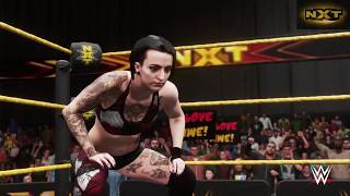 Ruby Riot vs. Sonya Deville - No Holds Barred | WWE NXT: Dec.6, 2017