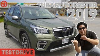 SUBARU FORESTER 2019: Tan segura como eficiente ​​| TODOAutos.pe