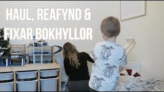 HAULS, REAFYND \u0026 FIXAR BOKHYLLOR / vlogg