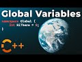 Global Variables in C++... not as easy as it seems